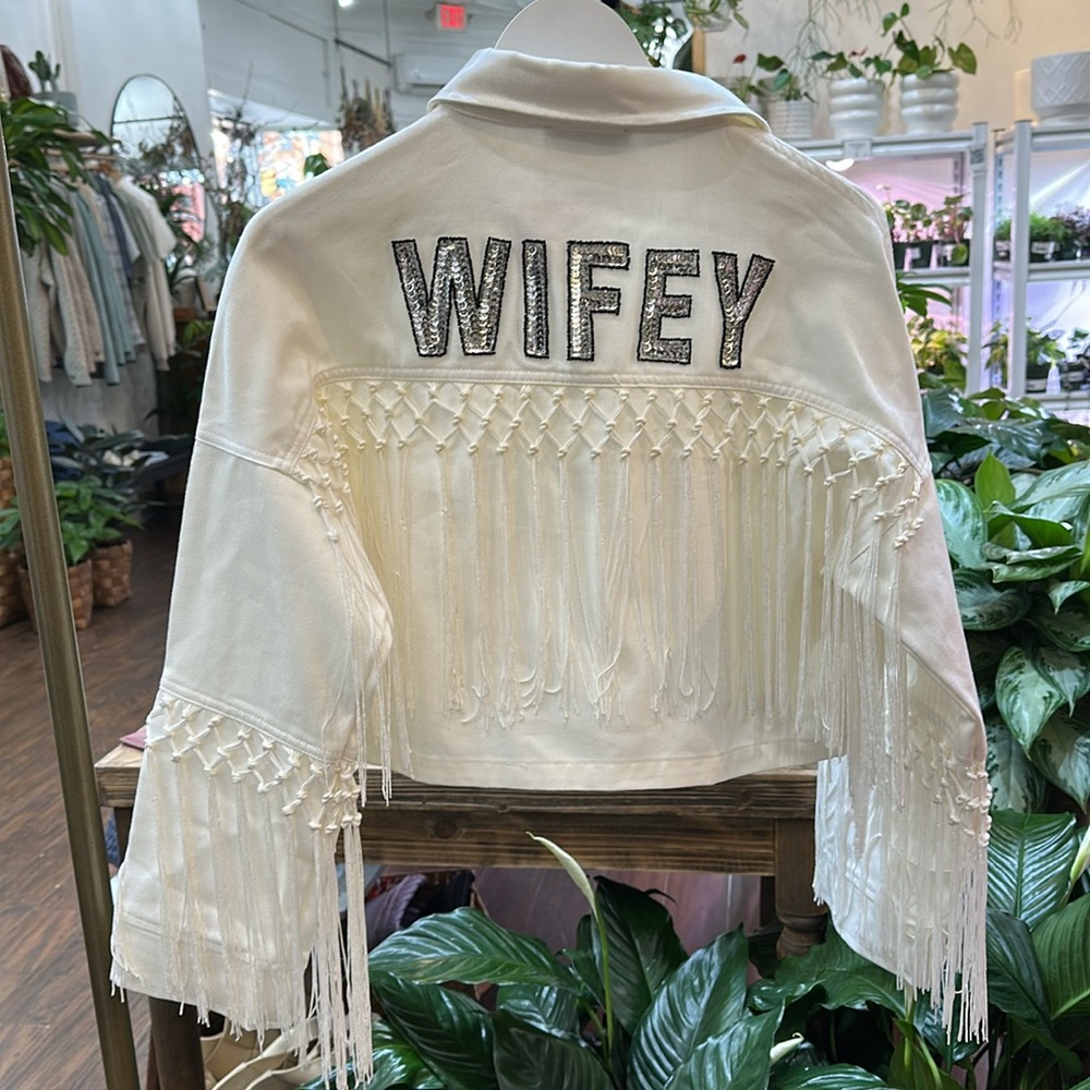 EastnWest Wifey Jacket with Macrame - Picture 2 of 4